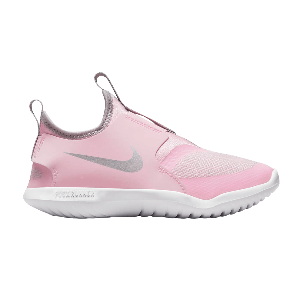 Image of Nike Flex Runner PS Pink Foam Metallic Silver (AT4663-609)