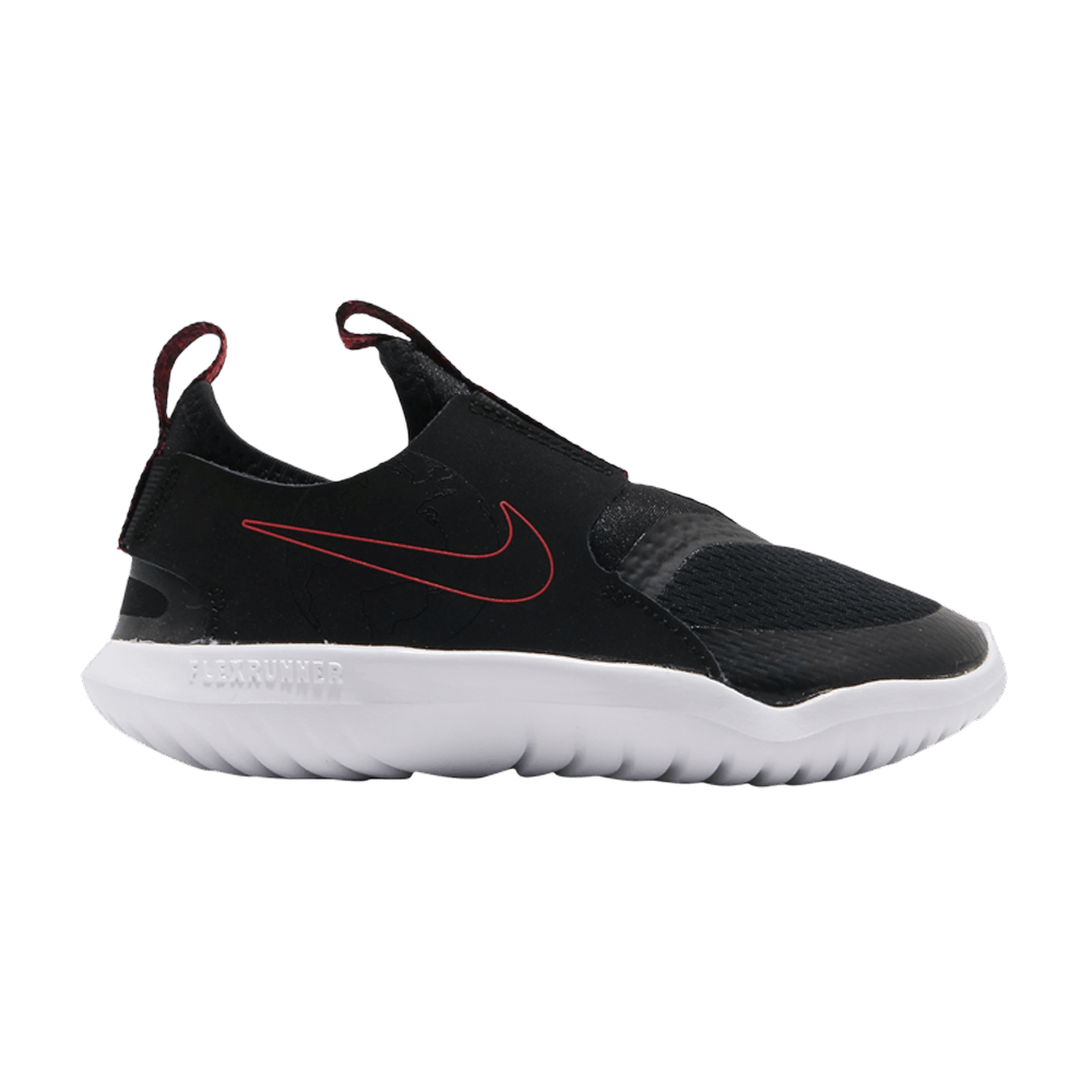 Image of Nike Flex Runner SE PS Black Bright Crimson (CZ6530-001)