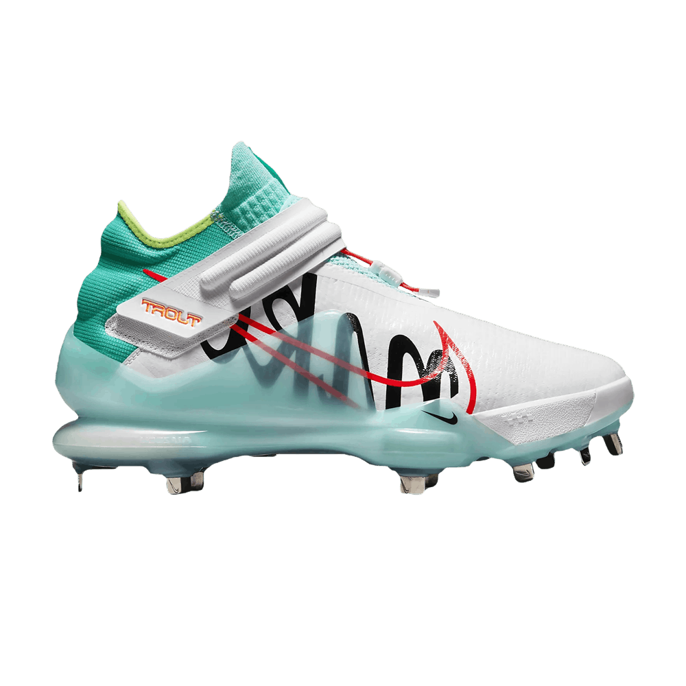 Image of Nike Force Zoom Trout 7 White Aurora Green (CI3134-107)