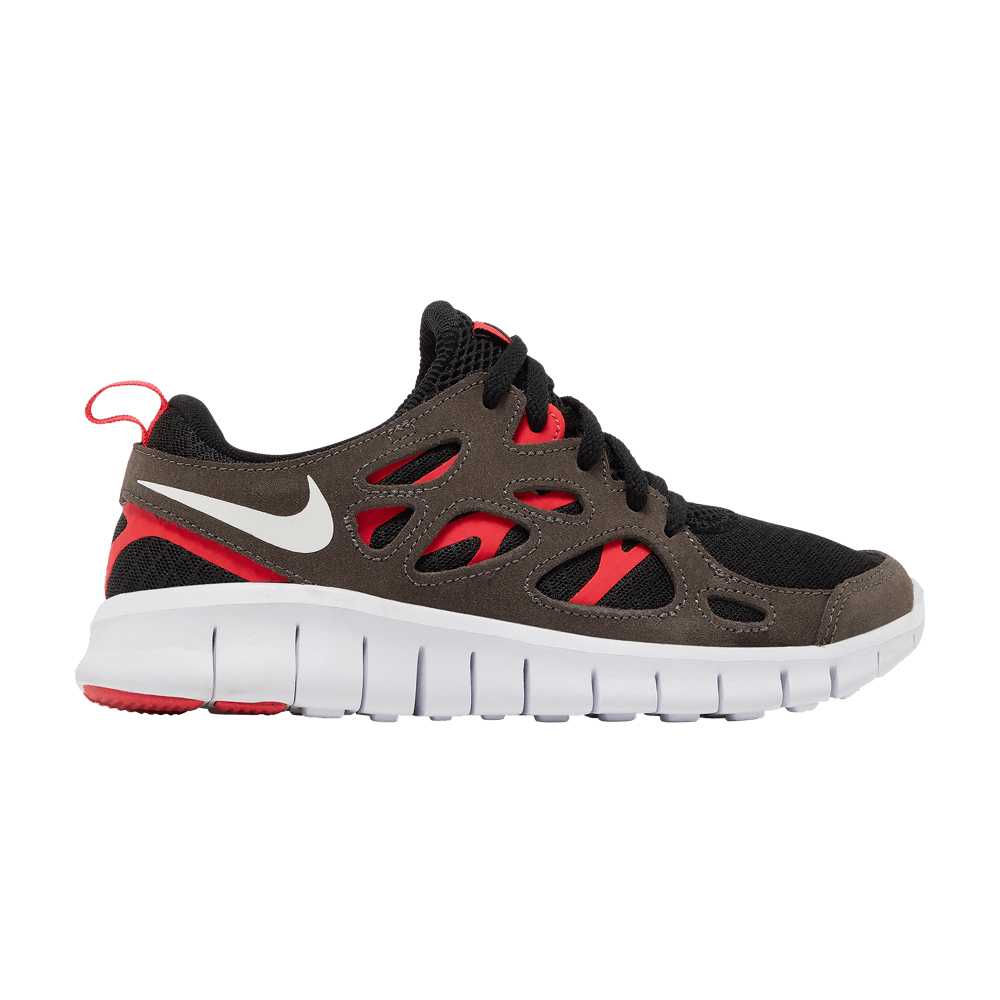 Image of Nike Free Run 2 GS Black Siren Red (DD0163-002)