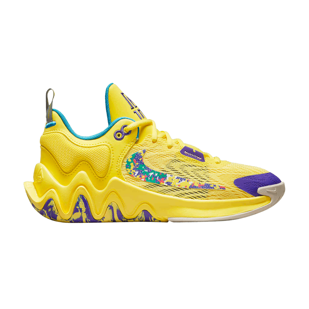 Image of Nike Giannis Immortality 2 GS Yellow Strike Multi-Color (DQ1943-700)