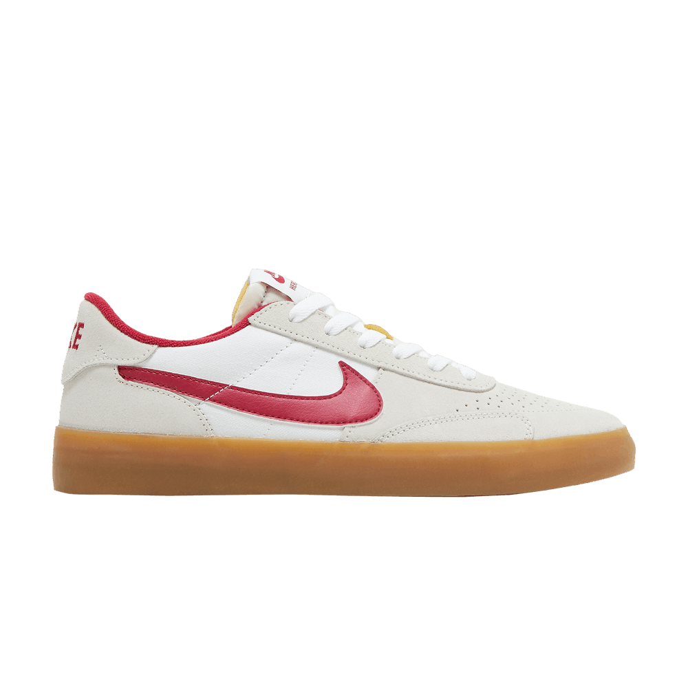 Image of Nike Heritage Vulc SB Summit White Cardinal Red (CD5010-100)