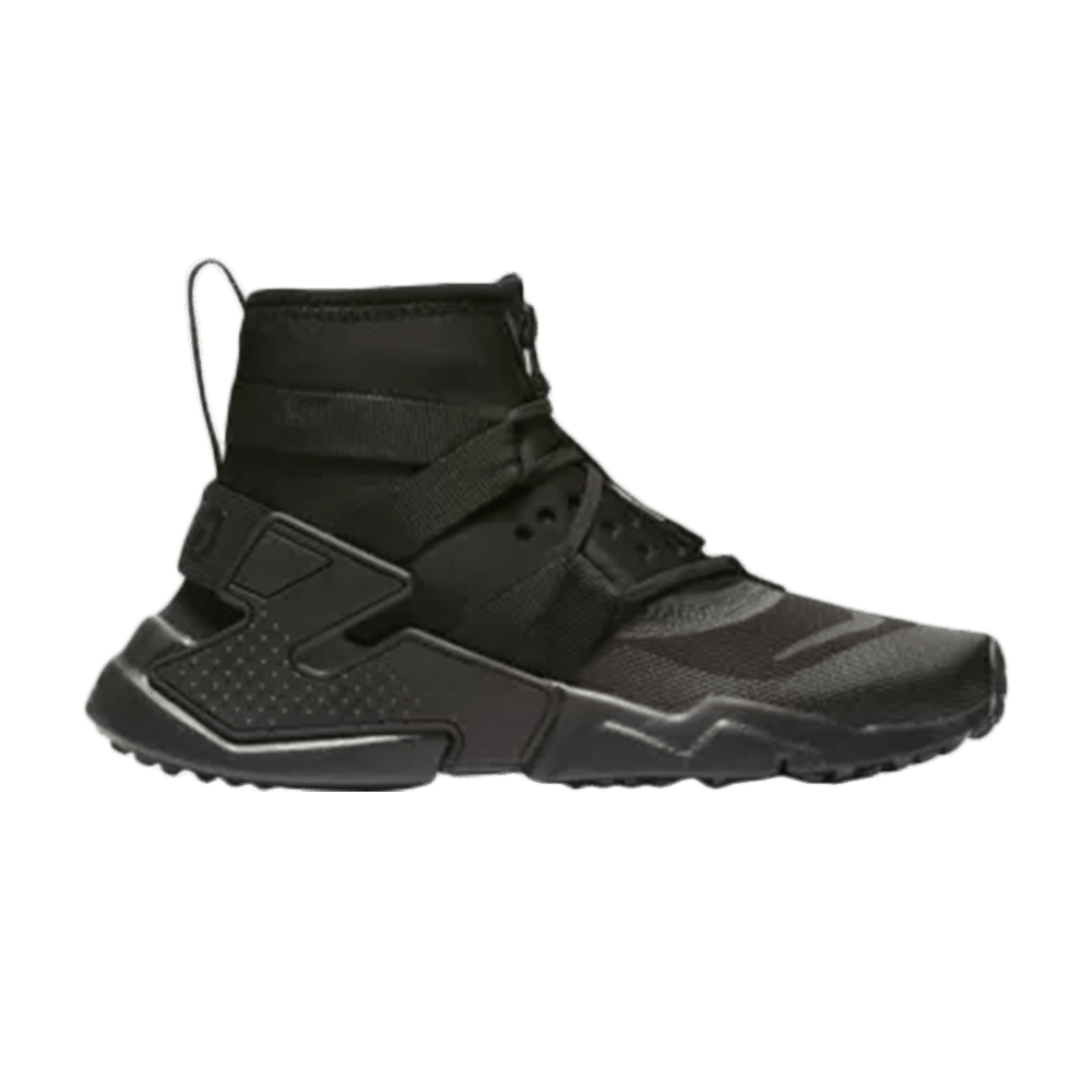 Image of Nike Huarache Gripp GS Triple Black (AQ2802-001)