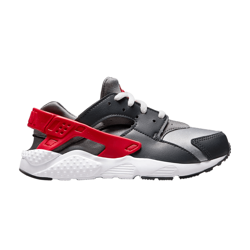 Image of Nike Huarache Run PS Dark Smoke Grey University Red (704949-041)