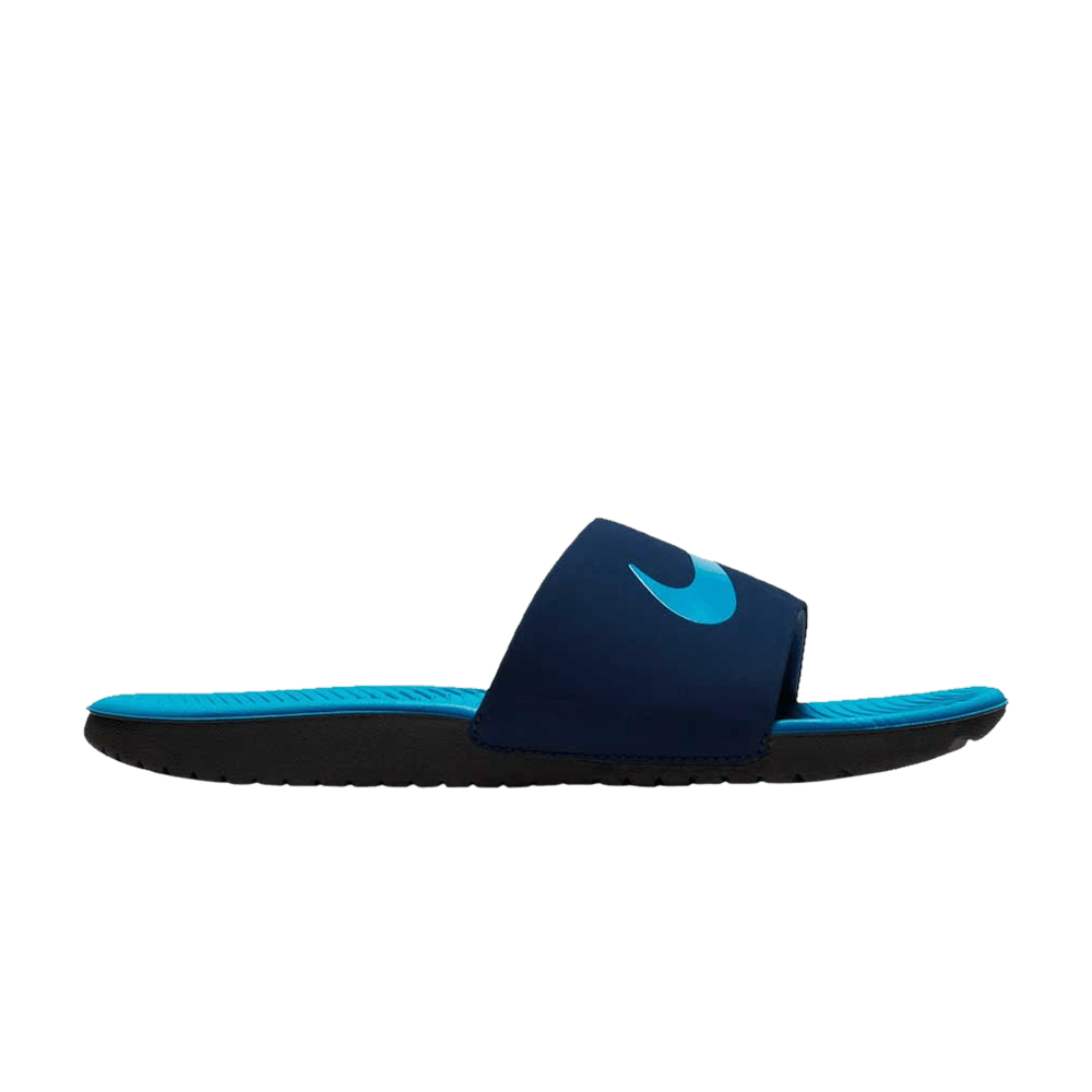 Image of Nike Kawa Slide GS Midnight Navy (819352-402)