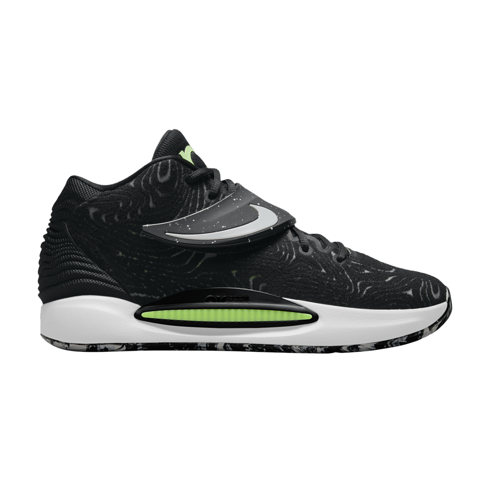 Image of Nike KD 14 EP Black Lime Glow (CZ0170-005)