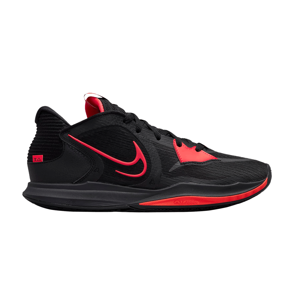 Image of Nike Kyrie Low 5 Black Bright Crimson (DJ6012-004)
