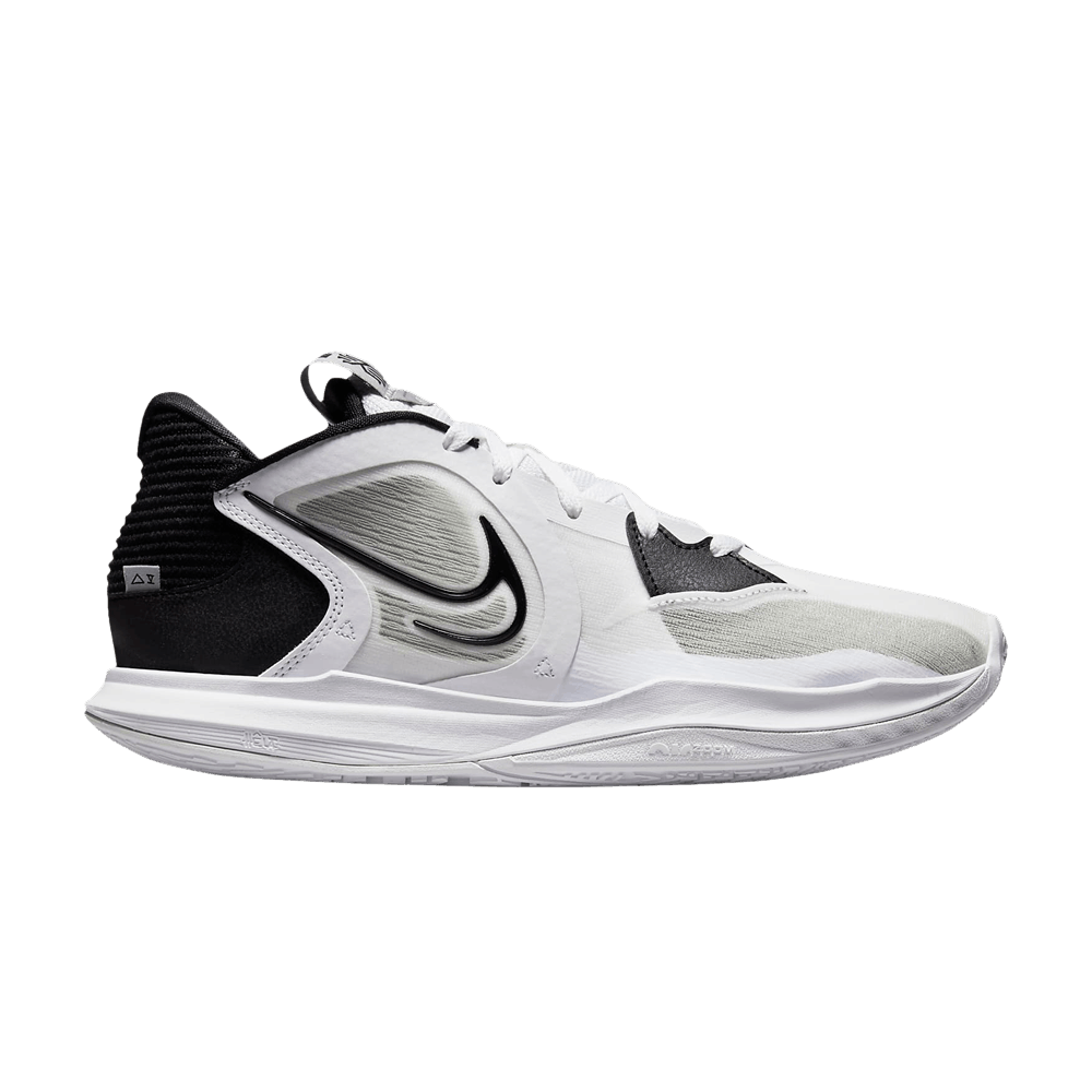 Image of Nike Kyrie Low 5 White Wolf Grey Black (DJ6012-102)