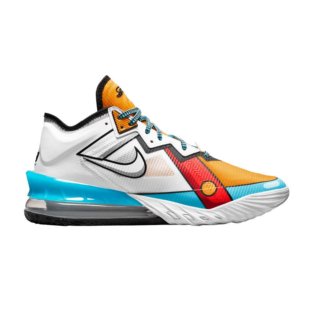 Image of Nike LeBron 18 Low Stewie Griffin (CV7562-104)