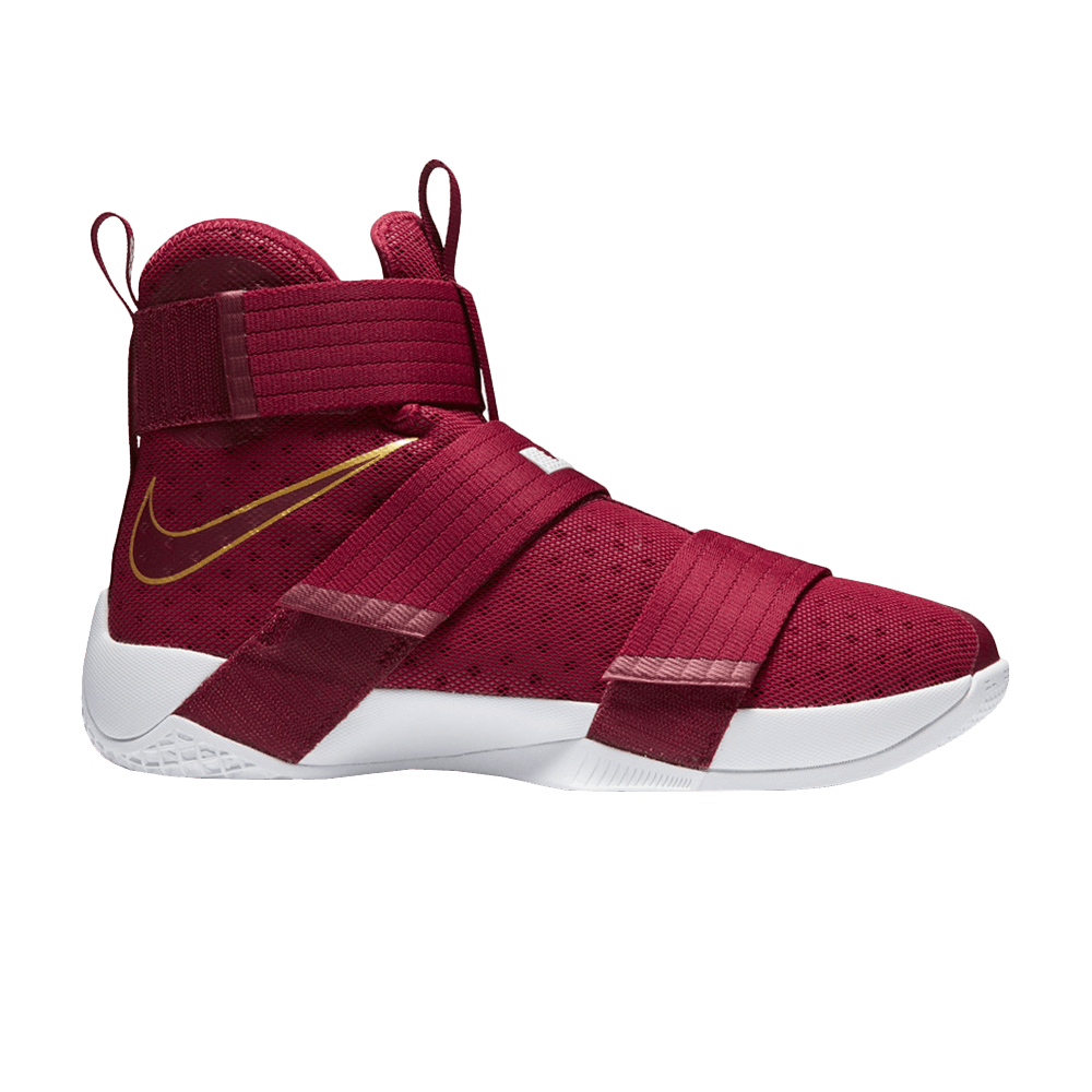 Image of Nike LeBron Soldier 10 Team Red (844375-668)