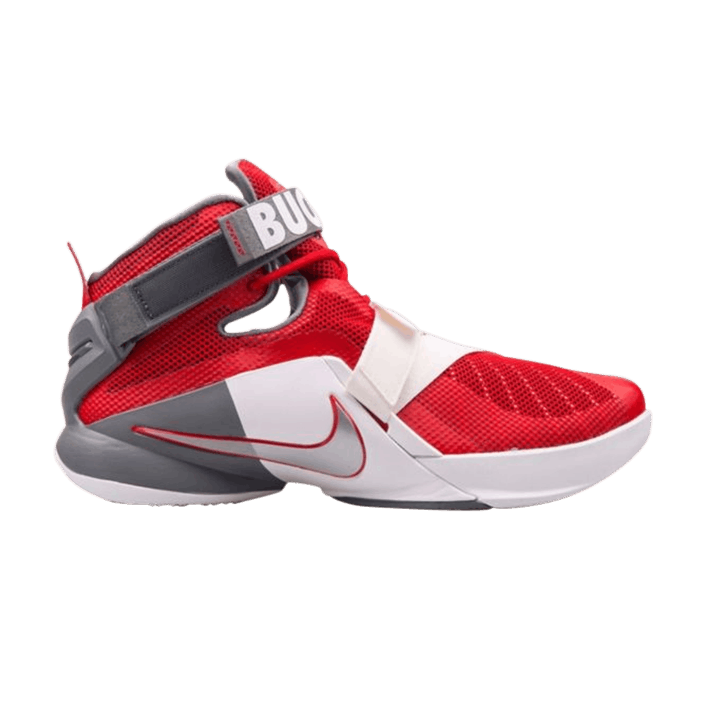 Image of Nike LeBron Soldier 9 Premium Ohio State Buckeyes (749490-601)