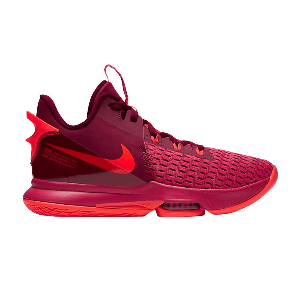 Image of Nike LeBron Witness 5 Gym Red Crimson (CQ9380-600)