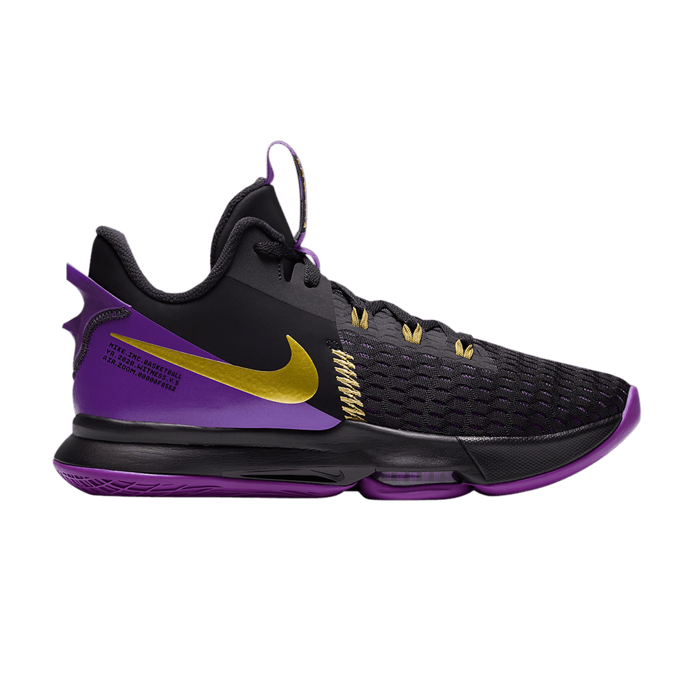 Image of Nike LeBron Witness 5 Lakers (CQ9381-001)