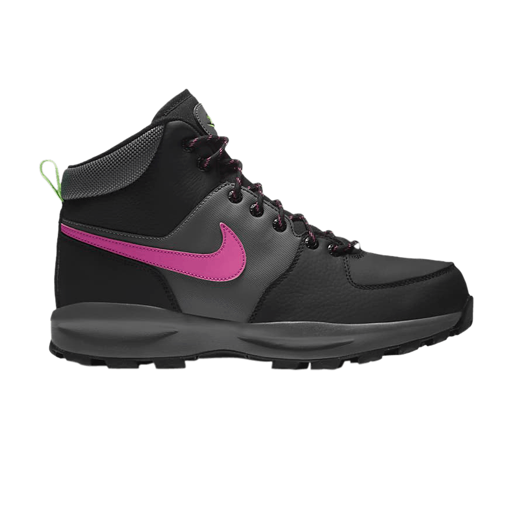 Image of Nike Manoa Leather SE Black Active Fuschia (CW7360-001)