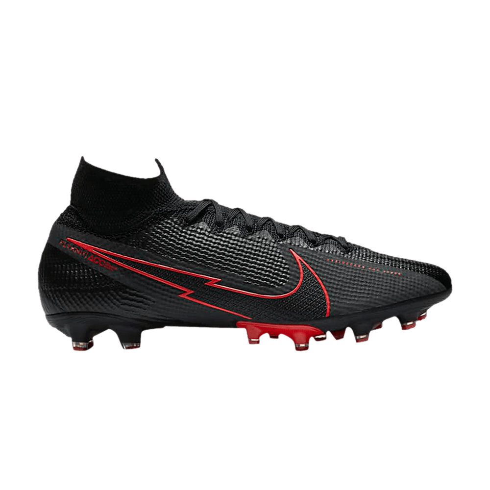 Image of Nike Mercurial Superfly 7 Elite AG Pro Black Chile Red (AT7892-060)