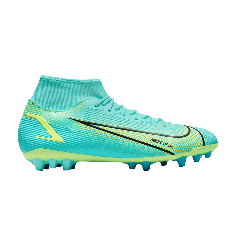 Image of Nike Mercurial Superfly 8 Academy AG Dynamic Turquoise Lime Glow (CV0842-403)