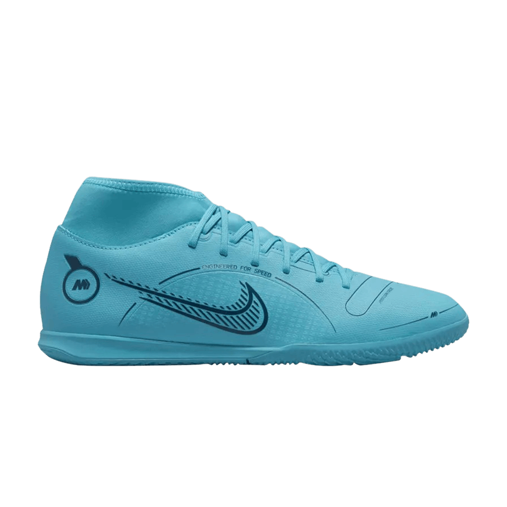 Image of Nike Mercurial Superfly 8 Club IC Chlorine Blue (DJ2907-484)