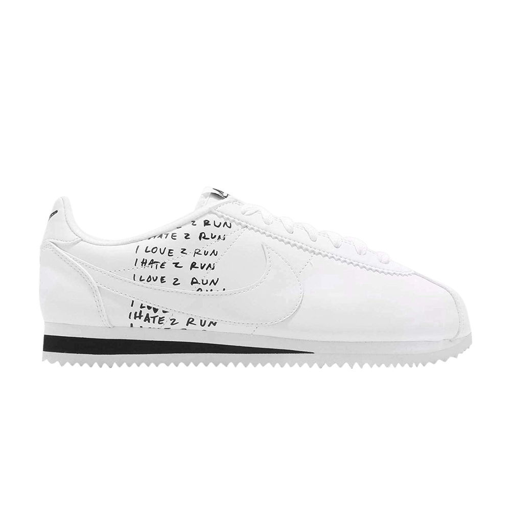 Image of Nike Nathan Bell x Classic Cortez White (BV8165-100)