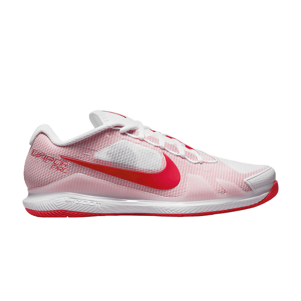 Image of Nike NikeCourt Air Zoom Vapor Pro White University Red (CZ0220-177)