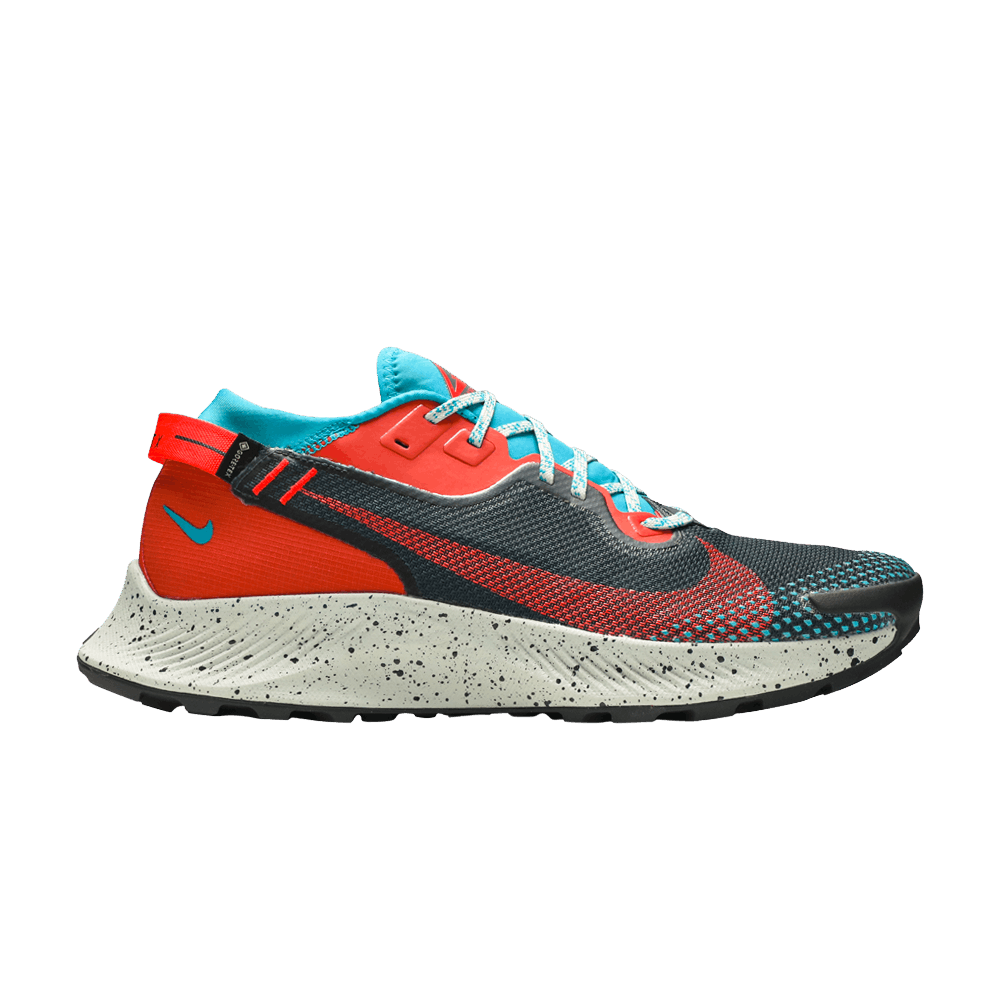 Image of Nike Pegasus Trail 2 GTX Dark Smoke Grey Bright Crimson (DH0202-001)