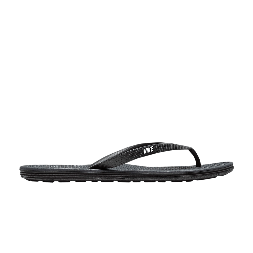 Image of Nike Solarsoft 2 Flip Flop Black (488160-011)
