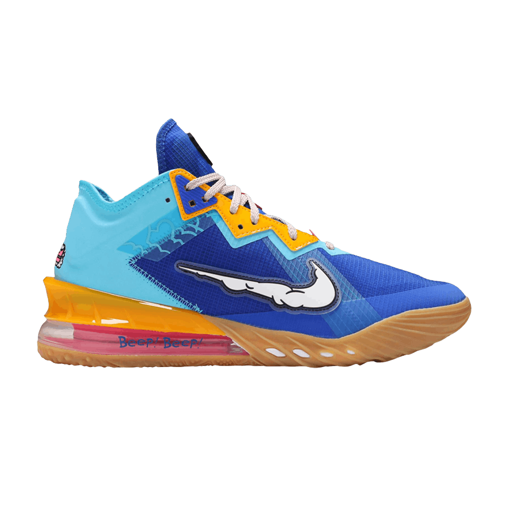 Image of Nike Space Jam x LeBron 18 Low EP Wile Epoint x Roadrunner (CV7564-401)