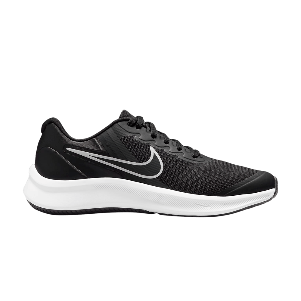 Image of Nike Star Runner 3 GS Black Dark Smoke Grey (DA2776-003)