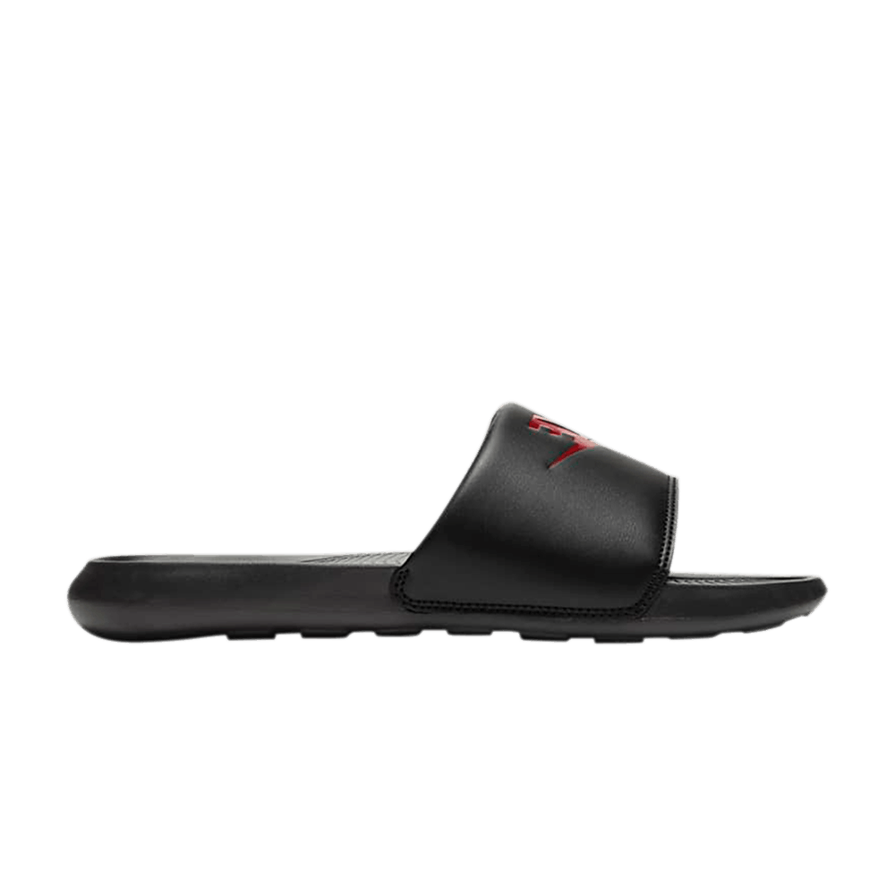 Image of Nike Victori One Slides Black Red (CN9675-004)
