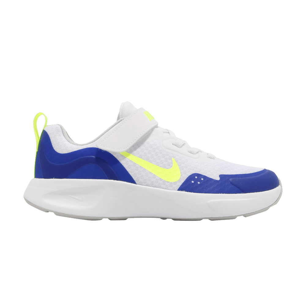 Image of Nike Wearallday PS White Volt Royal (CJ3817-104)