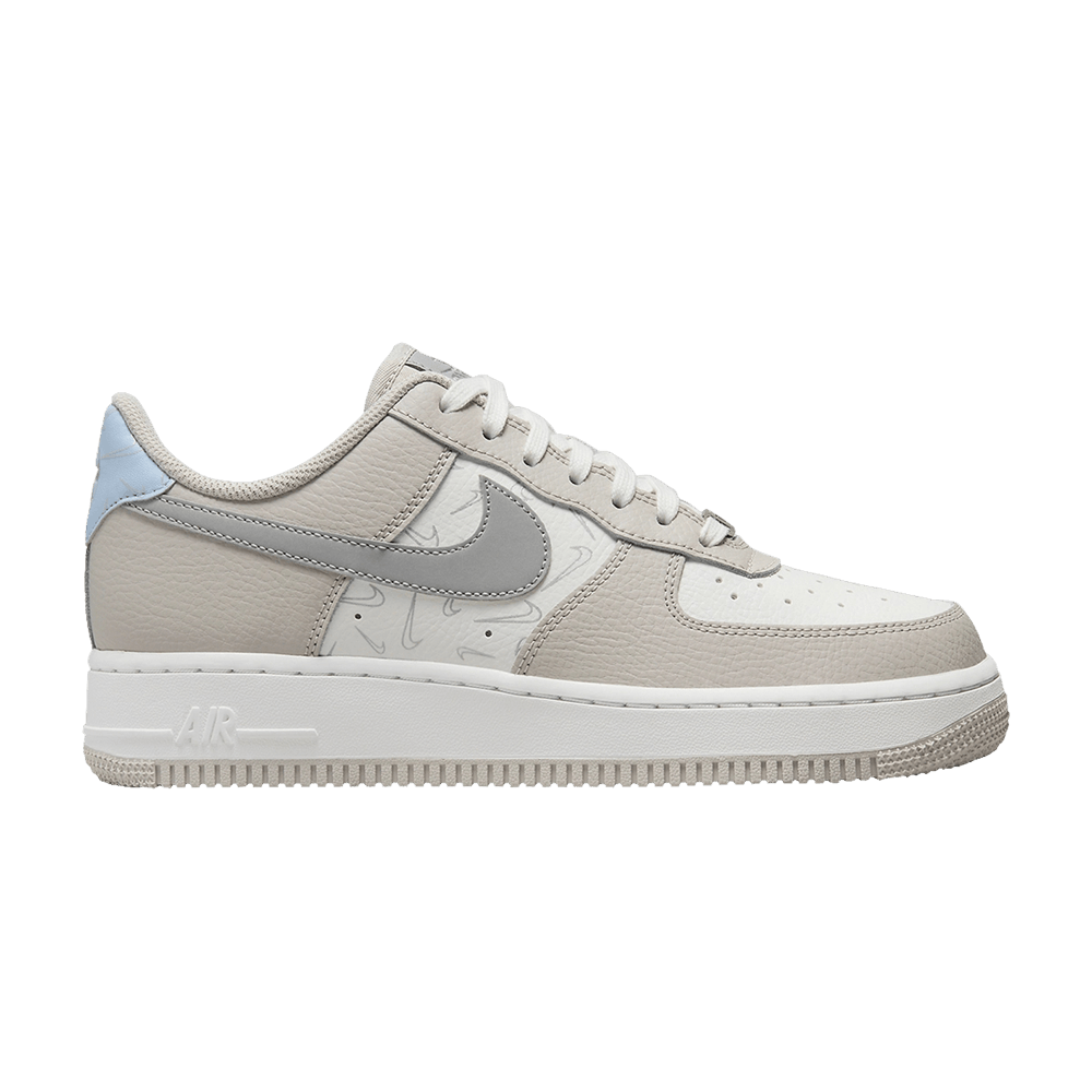 Image of Nike Wmns Air Force 1 07 Reflective Swooshes (DR7857-101)