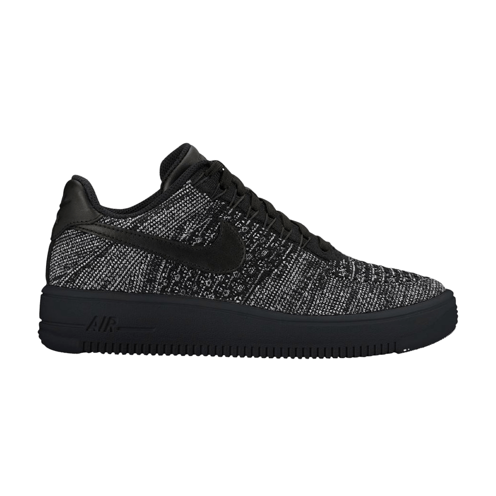 Image of Nike Wmns Air Force 1 Flyknit Low Black (820256-007)