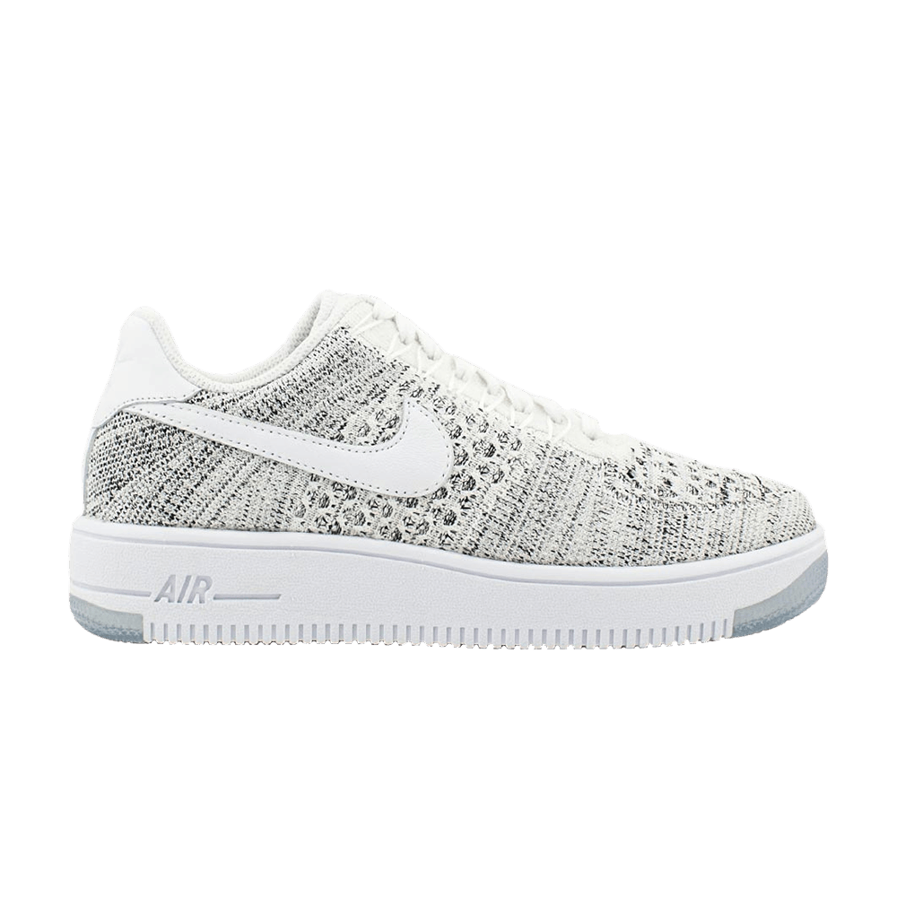 Image of Nike Wmns Air Force 1 Flyknit Low White (820256-103)