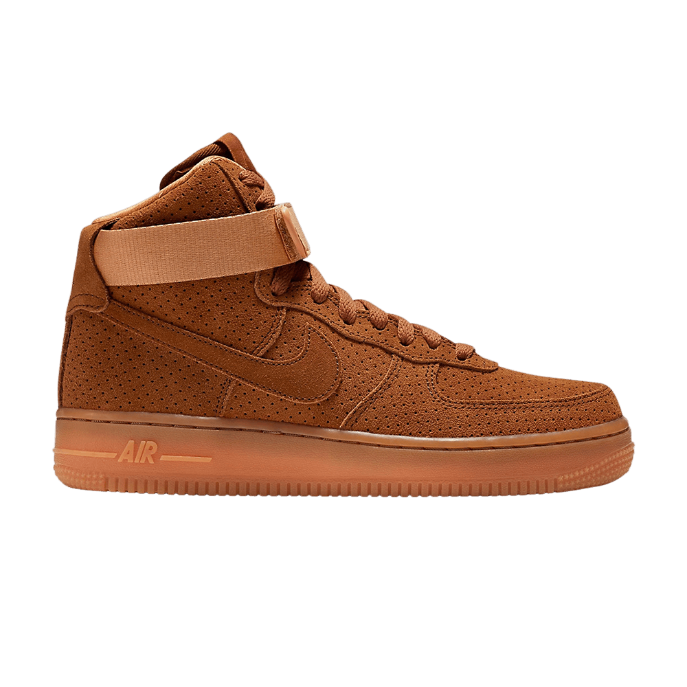 Image of Nike Wmns Air Force 1 Hi Suede Tawny (749266-201)