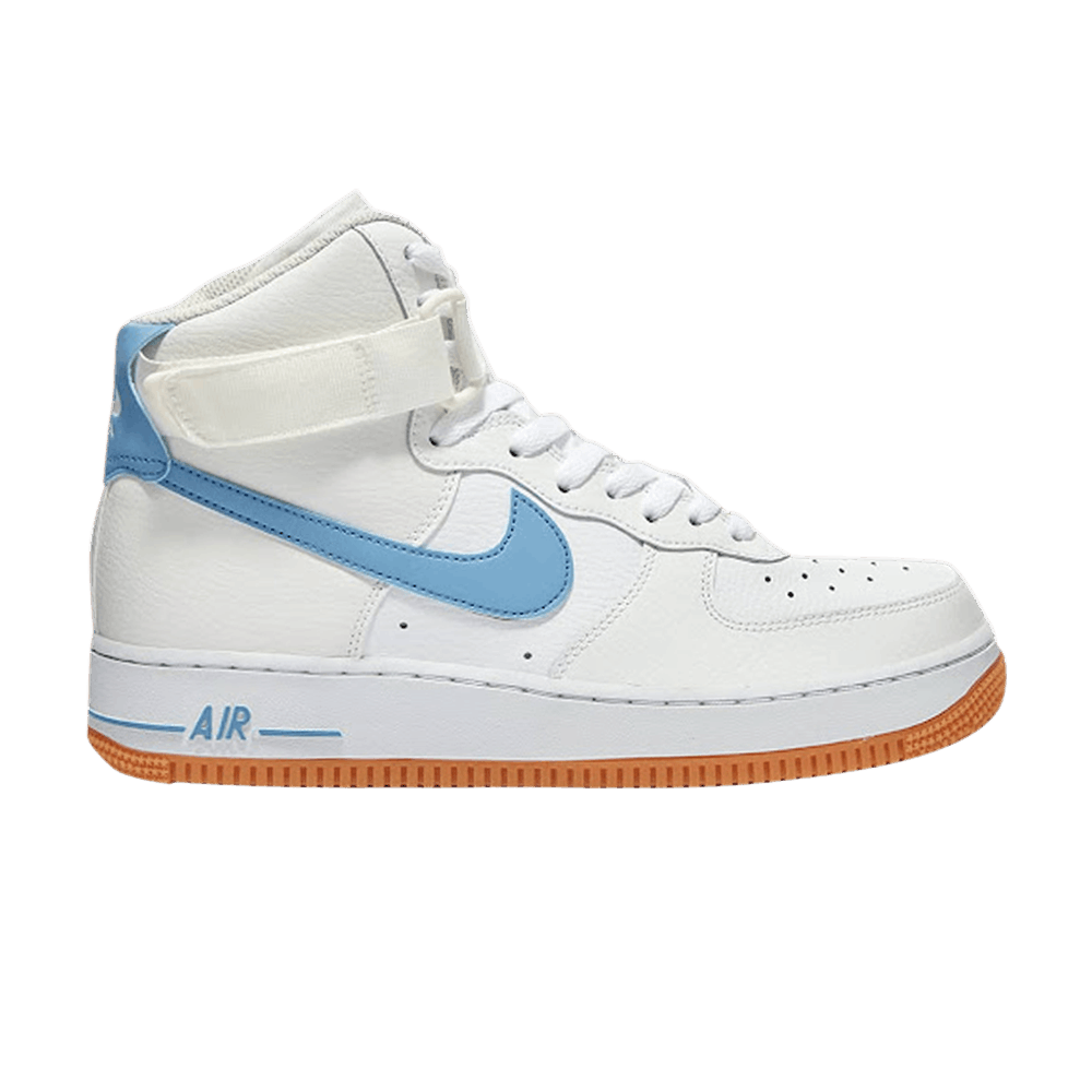 Image of Nike Wmns Air Force 1 High White Light Blue Gum (334031-114)