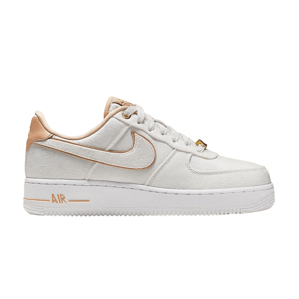 Image of Nike Wmns Air Force 1 Low 07 Lux Basketball Print (898889-102)