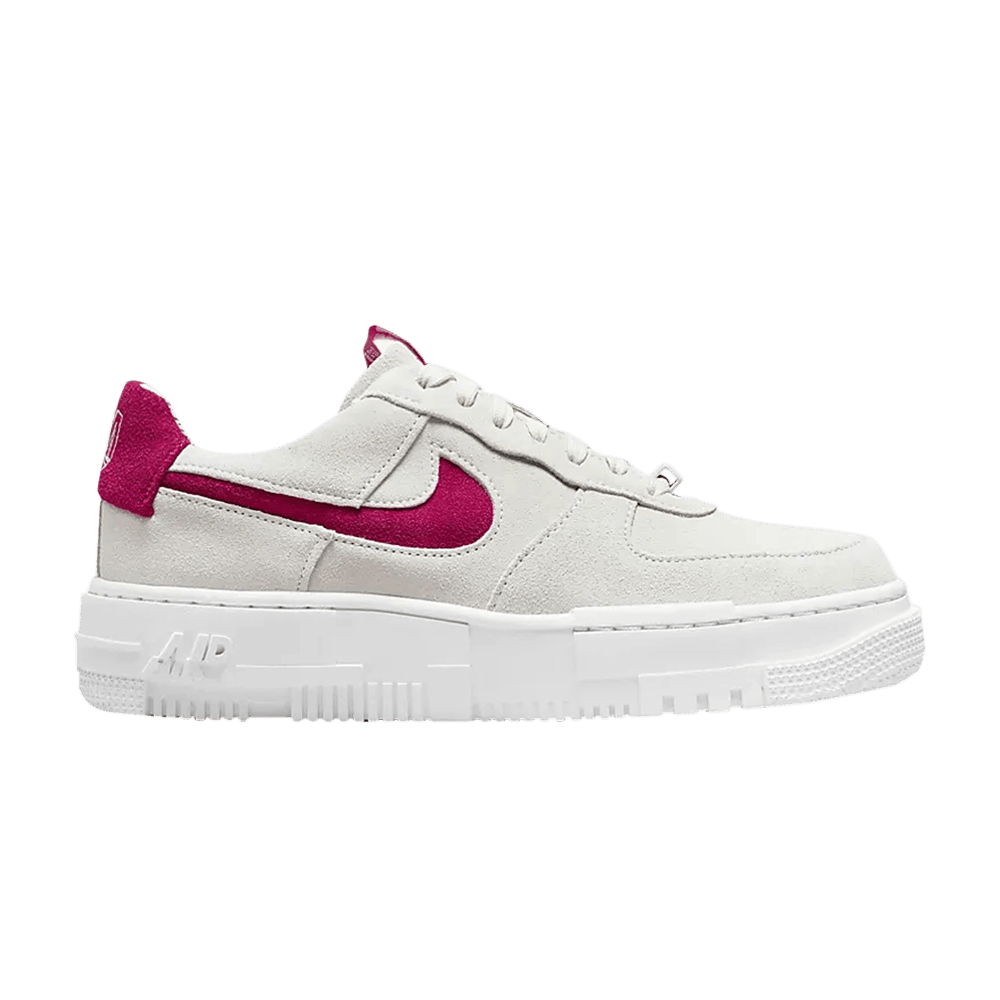 Image of Nike Wmns Air Force 1 Pixel Mystic Hibiscus (DQ5570-100)