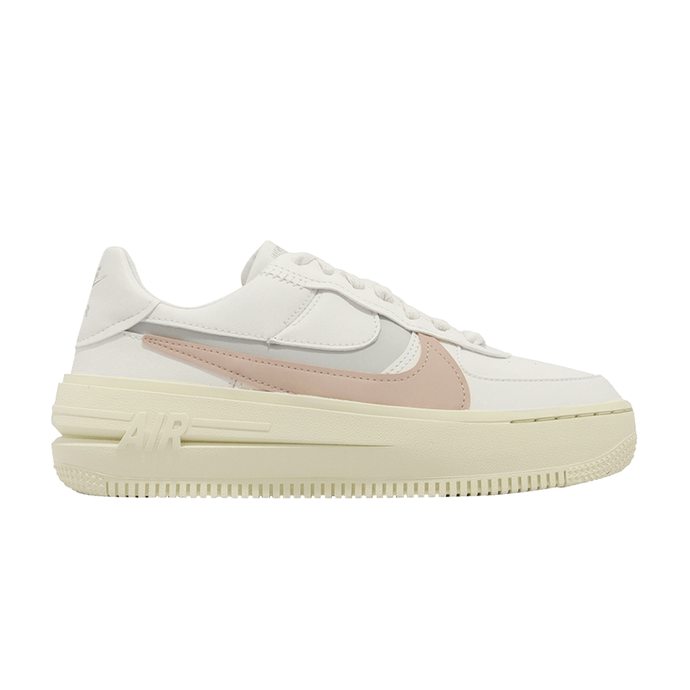 Image of Nike Wmns Air Force 1 PLTpointAFpointORM Sail Arctic Orange (DJ9946-104)