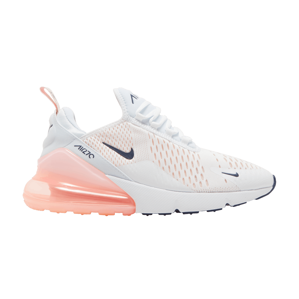 Image of Nike Wmns Air Max 270 White Bleached Coral (AH6789-110)
