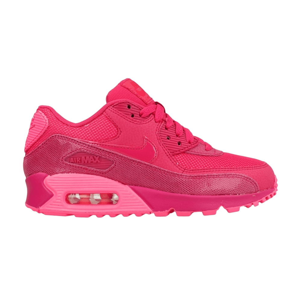Image of Nike Wmns Air Max 90 Premium Fireberry (443817-600)