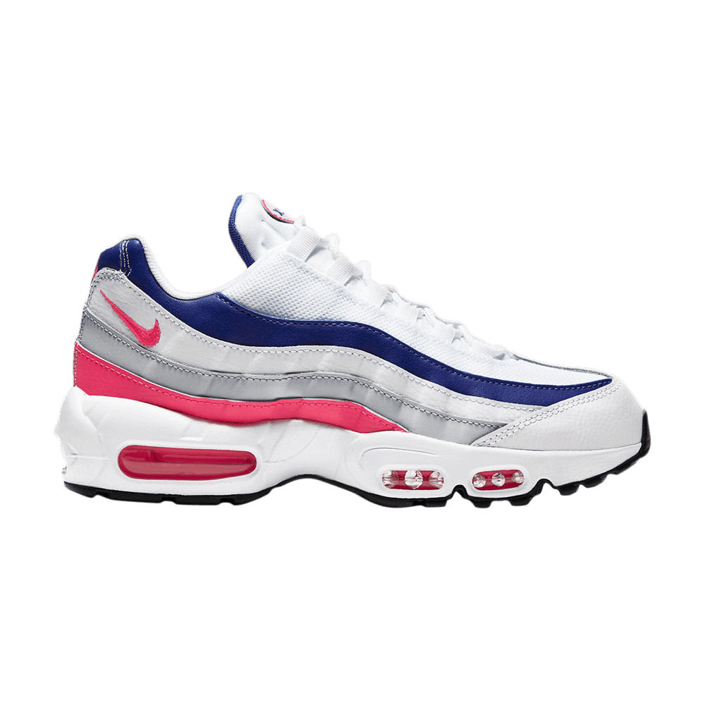 Image of Nike Wmns Air Max 95 White Hyper Pink (DC9210-100)