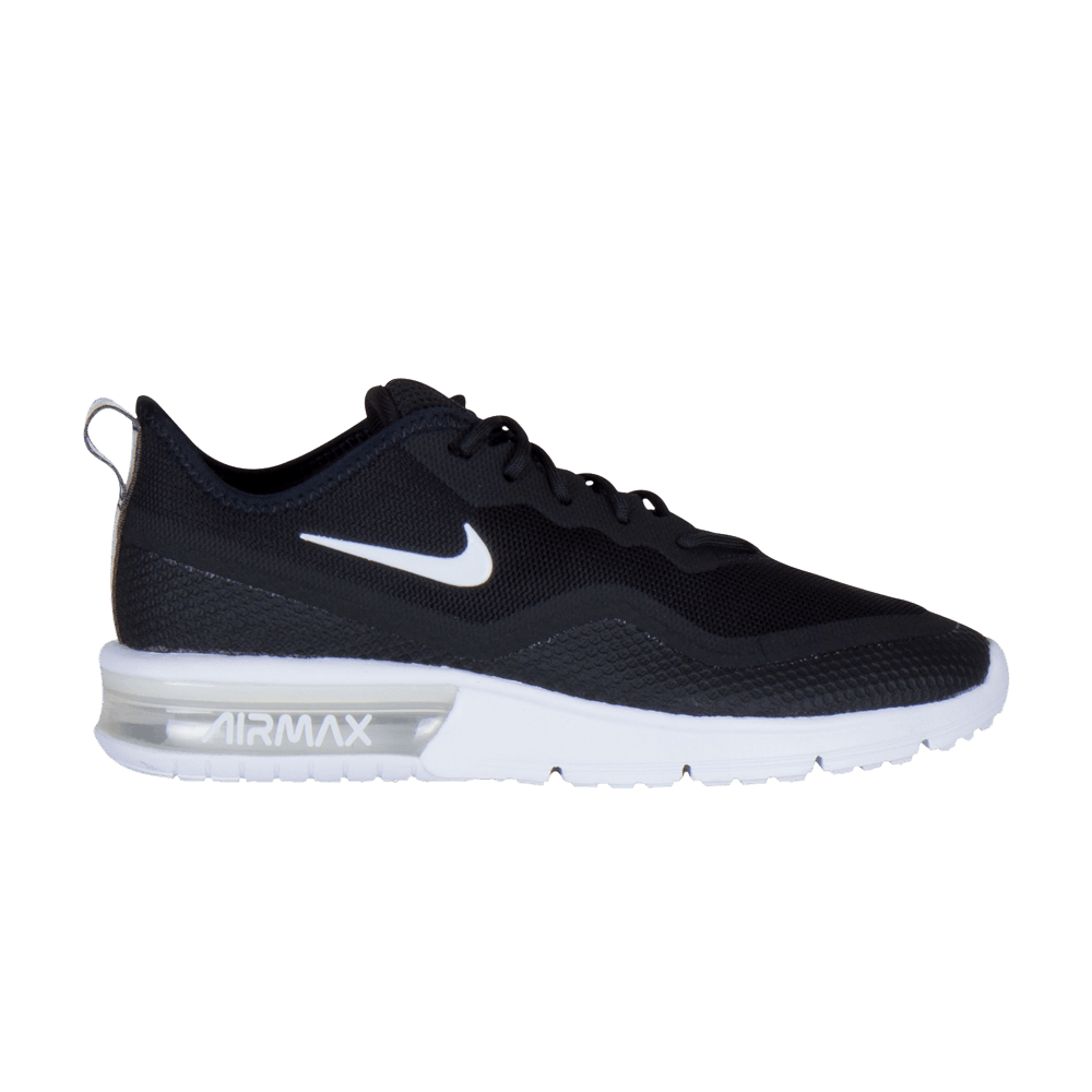 Image of Nike Wmns Air Max Sequent 4.5 Black White (BQ8824-001)