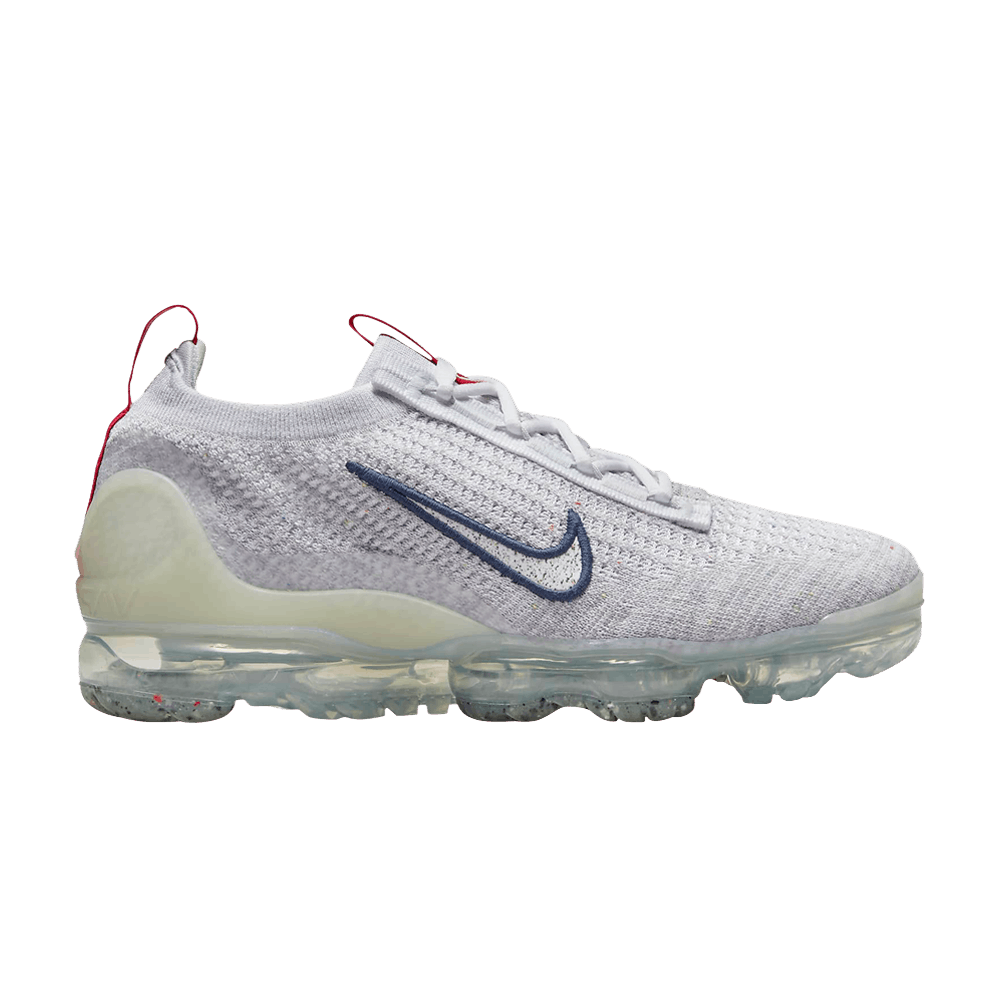 Image of Nike Wmns Air Vapormax 2021 Flyknit Photon Dust Midnight Navy (DH4090-002)