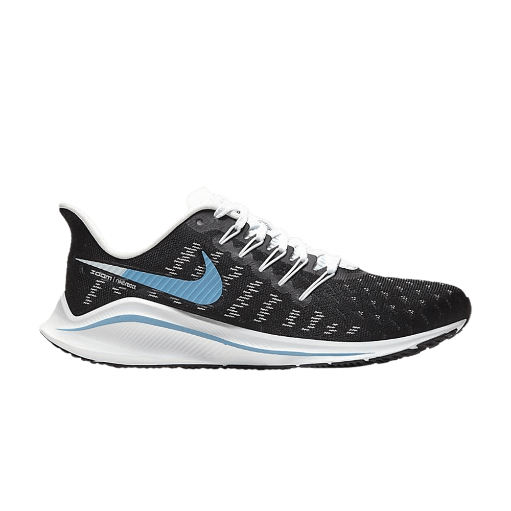 Image of Nike Wmns Air Zoom Vomero 14 Black Half Blue (AH7858-007)