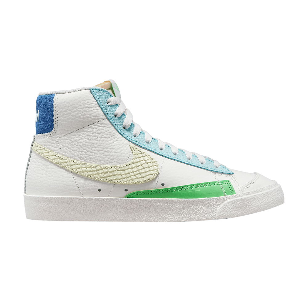 Image of Nike Wmns Blazer Mid 77 Sail Copa Lime Ice (DQ0865-100)