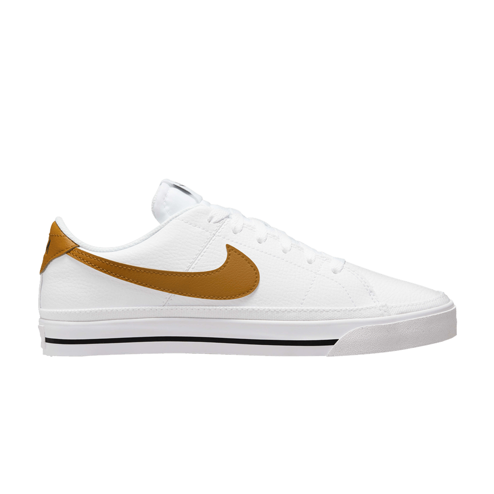 Image of Nike Wmns Court Legacy Next Nature White Gold Suede (DH3161-105)