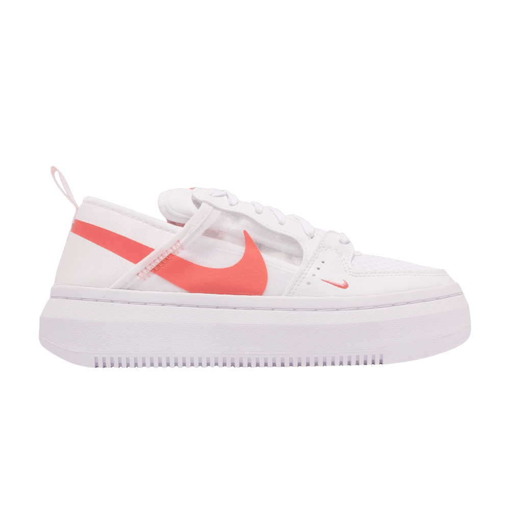 Image of Nike Wmns Court Vision Alta White Magic Ember (CW6536-101)