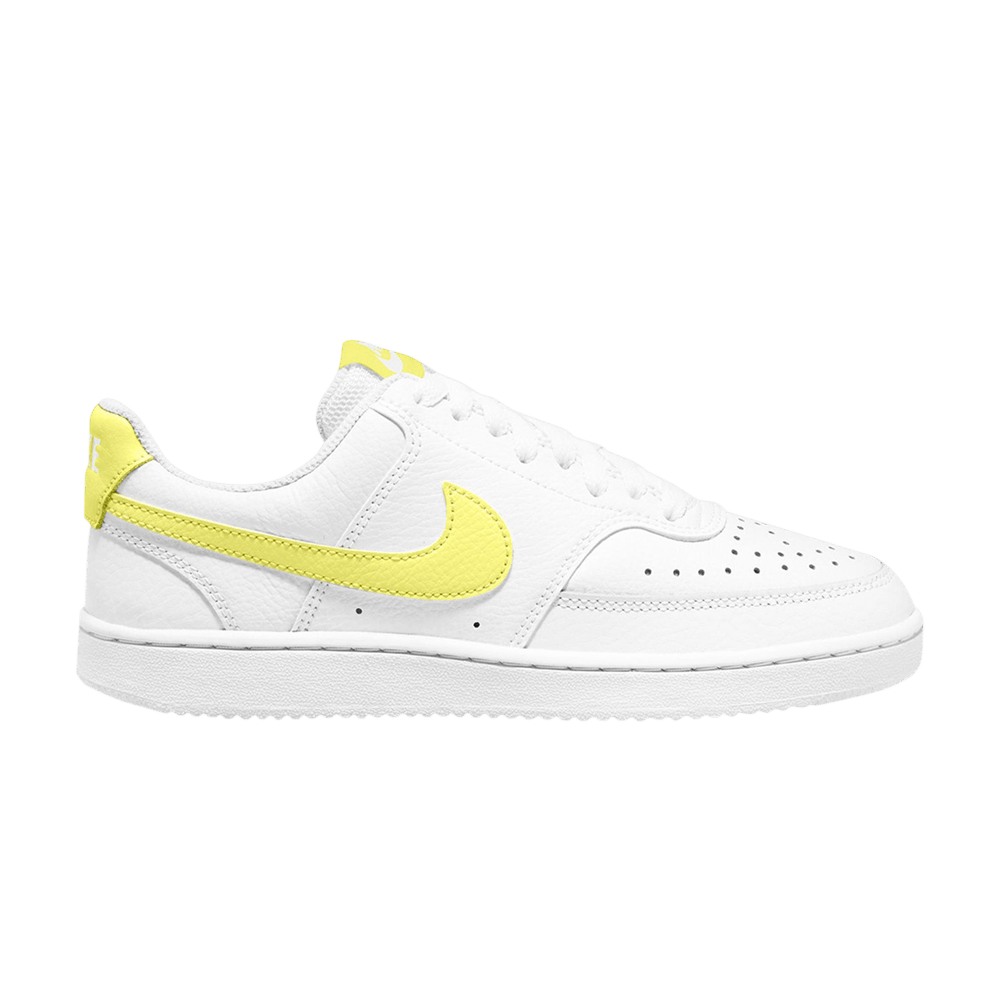 Image of Nike Wmns Court Vision Low White Light Zitron (CD5434-109)