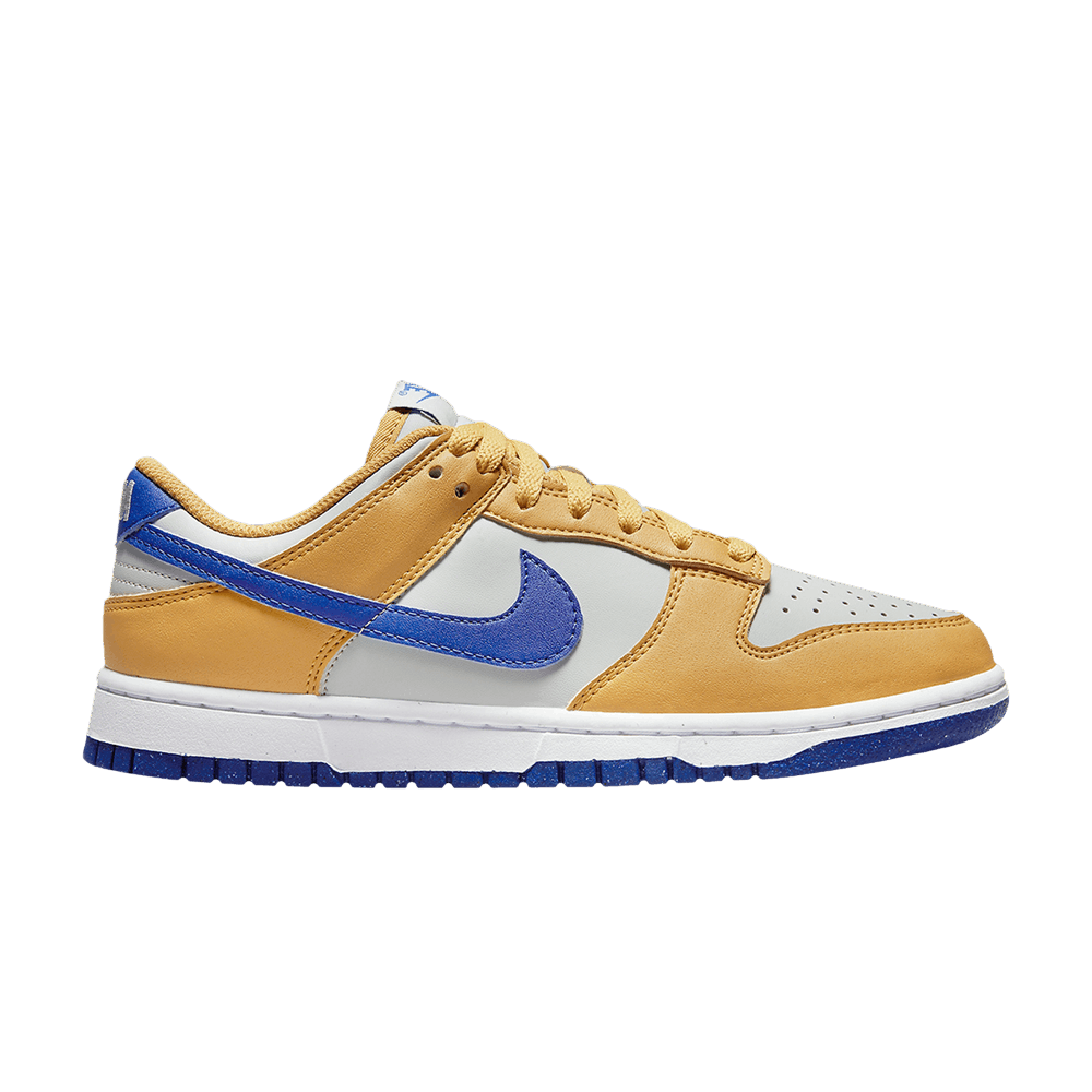 Image of Nike Wmns Dunk Low Next Nature Wheat Gold Royal (DN1431-700)