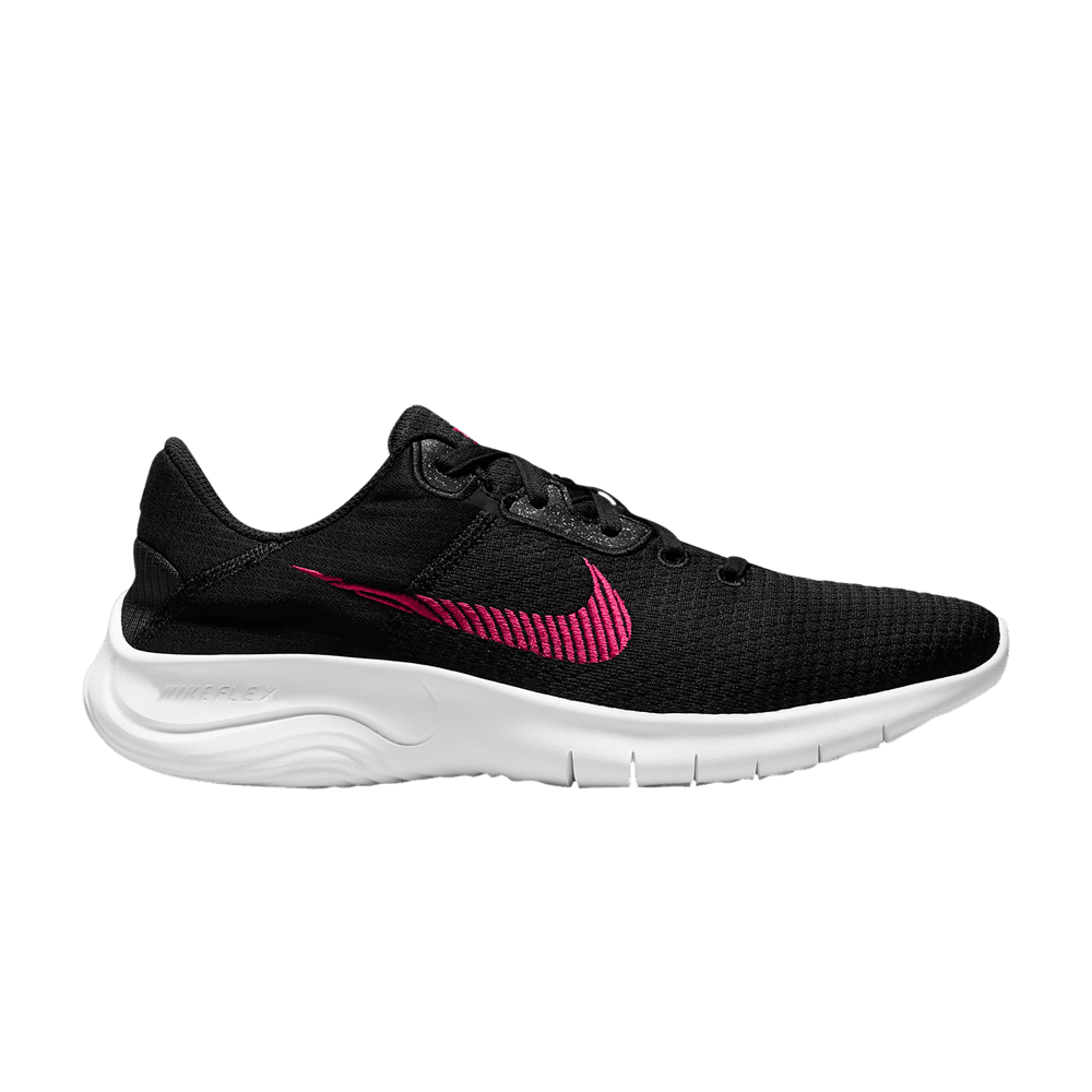 Image of Nike Wmns Flex Experience Run 11 Next Nature Black Rush Pink (DD9283-003)