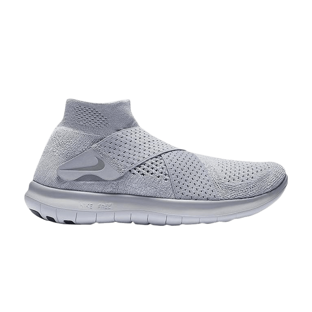Image of Nike Wmns Free RN Motion Flyknit 2017 Wolf Grey (880846-005)